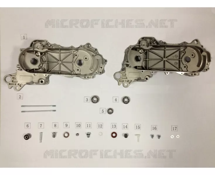 CARTER MOTEUR GAUCHE