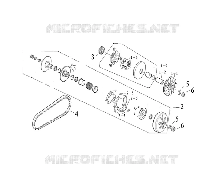 EMBRAYAGE / VARIATEUR