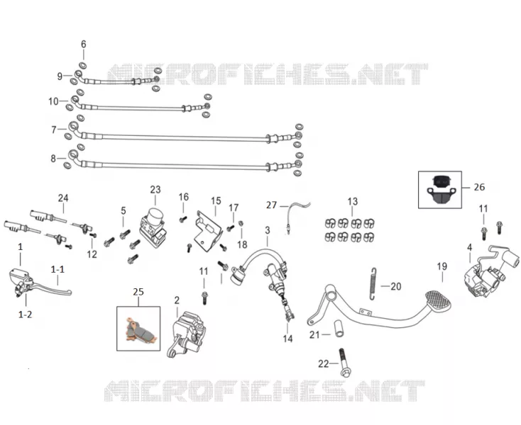 ENSEMBLE FREIN ABS