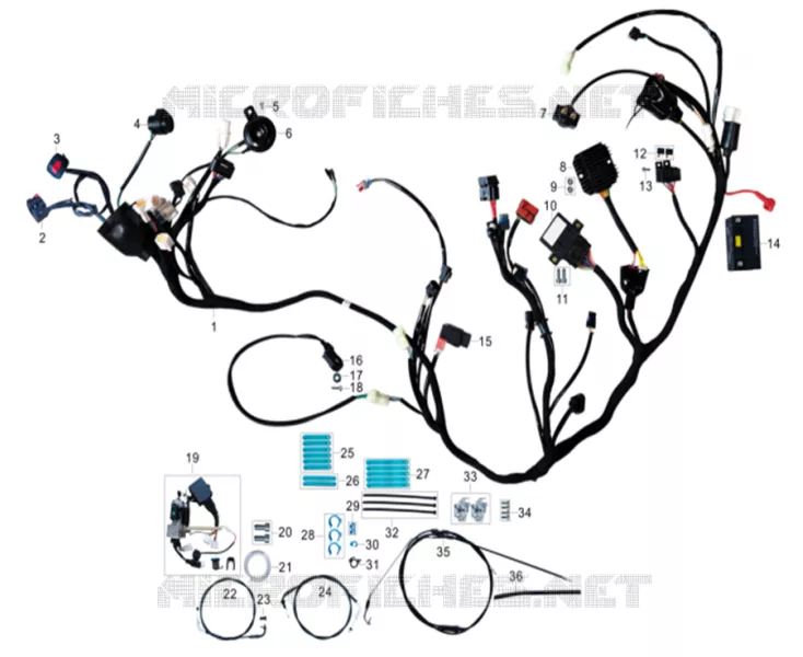 ÉLÉMENTS ÉLECTRIQUES / CABLES