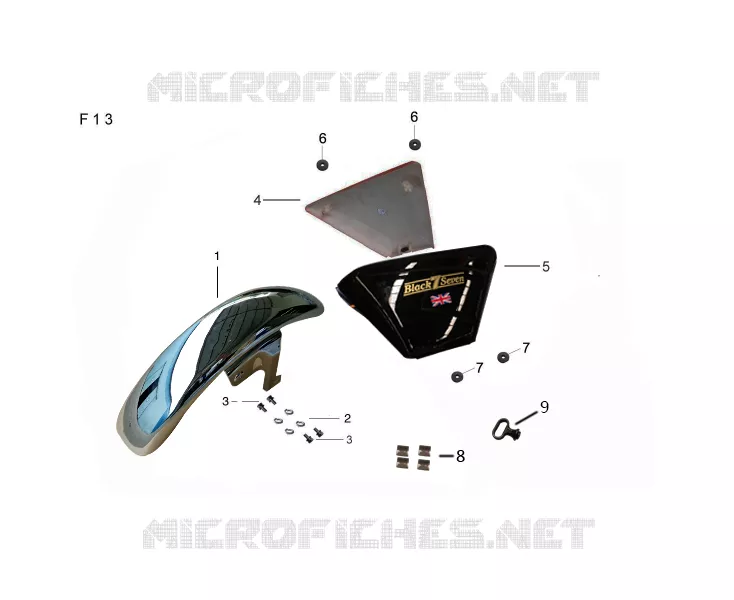 CACHES LATERAUX / GARDE BOUE AV