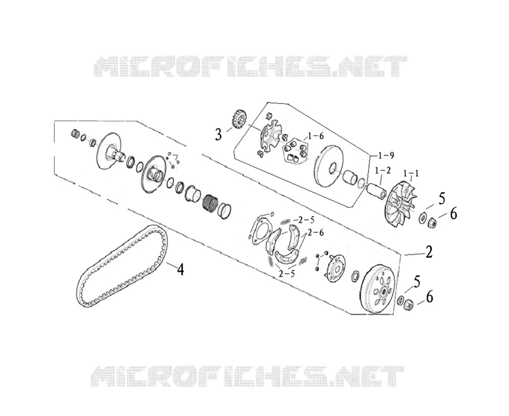 EMBRAYAGE / VARIATEUR