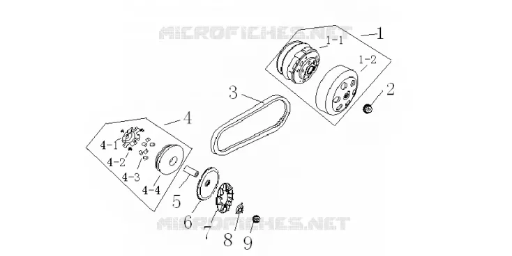 EMBRAYAGE / VARIATEUR