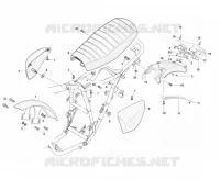 CACHES LATERAUX / GARDES BOUE / SELLE