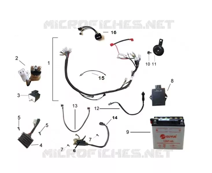 COMPOSANTS ELECTRIQUE