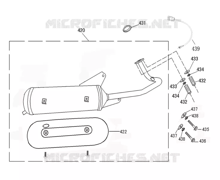 ECHAPPEMENT Mash SCOOTER 50 2018 CITY 50 (4T) EURO 4  CITY 50 (4T) EURO 4