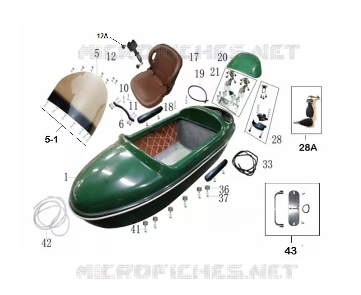PANIER Mash SIDE CAR 400 2019 FAMILY SIDE NOIR  FAMILY SIDE NOIR