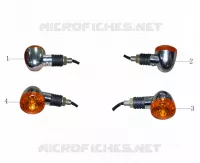 CLIGNOTANTS pour Mash FIVE HUNDRED EURO 4 MOTEUR NOIR 2020