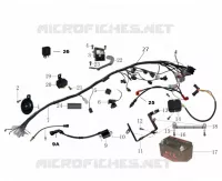 COMPOSANTS ELECTRIQUE pour Mash FIVE HUNDRED EURO 4 MOTEUR NOIR 2020