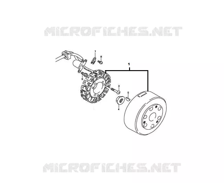 ROTOR / STATOR Mash MOTO 250 2022 TWO FIFTY EURO 5  TWO FIFTY EURO 5