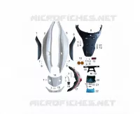 CARROSSERIE ARRIÈRE / FEUX ARRIÈRE pour Mash BELENA 300 2024