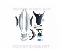 CARROSSERIE ARRIÈRE / FEUX ARRIÈRE pour Mash BELENA 300 2024