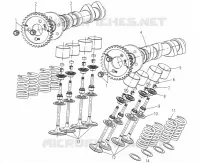ARBRE A CAME / SOUPAPES pour Mash FR750 EURO5 2024