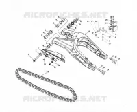 BRAS OSCILLANT ET TRANSMISSION pour Mash FR750 EURO5 2024
