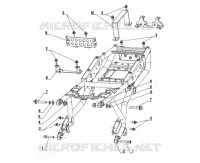CADRE SECONDAIRE pour Mash FR750 EURO5 2024