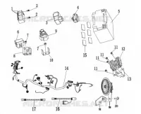 ÉLÉMENTS ÉLECTRIQUES pour Mash FR750 EURO5 2024