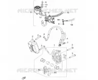 FREIN AVANT pour Mash FR750 EURO5 2024