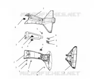 GARDE BOUE ARRIERE pour Mash FR750 EURO5 2024
