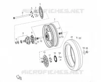 ROUE ARRIERE pour Mash FR750 EURO5 2024