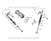 ARBRE A CAME / SOUPAPES pour Mash SCRAMBLER 50 2024