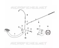 FREIN ARRIERE pour Mash SCRAMBLER 50 2024