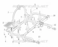 CHASSIS / PANIER pour Mash BLACK SIDE 2024